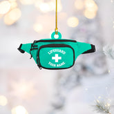 Personalized Lifeguard Ornament, Lifeguard Gift Christmas 2024 Life Guard Ornament Lifesaver Ornament, Lifeguard Gift Ideas for Women Girl Kids, Officially Licensed Hot Lifeguard (Style 4)